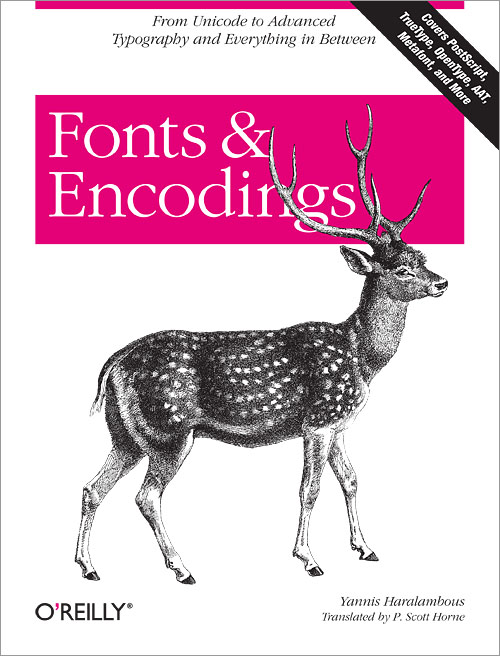 Yannis Haralambous, Fonts & Encodings