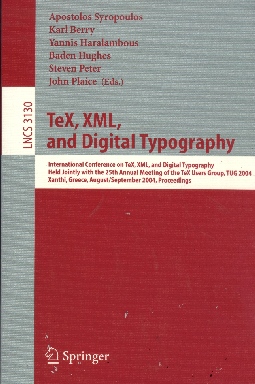 A. Syropoulos et al. (eds.), TeX, XML, and Digital Typography